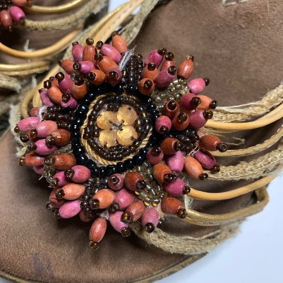 Ladies wedge shoes. sandals - Picture 2 of 4